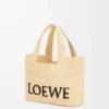 Bolso pequeño LOEWE Font en rafia Natural Bolso pequeño LOEWE Font en rafia Natural