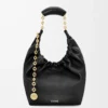 Bolso pequeño Squeeze en piel de cordero napa suave negro Bolso pequeño Squeeze en piel de cordero napa suave negro