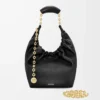 Bolso pequeño Squeeze en piel de cordero napa suave negro Bolso pequeño Squeeze en piel de cordero napa suave negro
