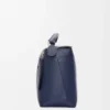 Bolso Puzzle Edge grande en piel de becerro clásica azul abismo