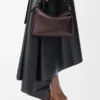 Bolso Puzzle Edge pequeño en piel de becerro granulada suave color castaño oscuro Bolso Puzzle Edge pequeño en piel de becerro granulada suave color castaño oscuro
