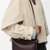 Bolso Puzzle Edge pequeño en piel de becerro granulada suave color castaño oscuro Bolso Puzzle Edge pequeño en piel de becerro granulada suave color castaño oscuro