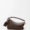 Bolso Puzzle Featherlight pequeño en piel de cordero napa Dark Chestnut Bolso Puzzle Featherlight pequeño en piel de cordero napa Dark Chestnut