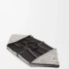 Bolso tote Puzzle Fold XXL en lona jacquard y piel de becerro Natural/Negro Bolso tote Puzzle Fold XXL en lona jacquard y piel de becerro Natural/Negro