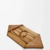 Bolso tote XXL Puzzle Fold en piel de becerro brillante Oak Bolso tote XXL Puzzle Fold en piel de becerro brillante Oak