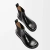 Bota Chelsea Campo en piel de becerro cepillada, color negro Bota Chelsea Campo en piel de becerro cepillada, color negro