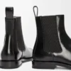 Bota Chelsea Campo en piel de becerro cepillada, color negro Bota Chelsea Campo en piel de becerro cepillada, color negro