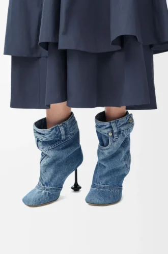 Botines Toy Panta en denim lavado Denim lavado