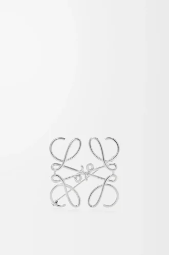 Broche Anagram en metal paladio