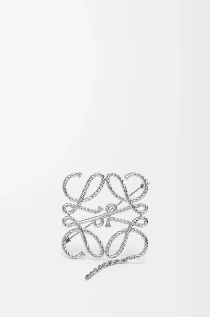 Broche Anagram Silver Broche Anagram Silver