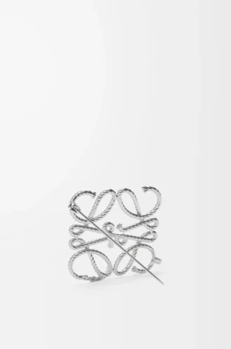 Broche Anagram Silver