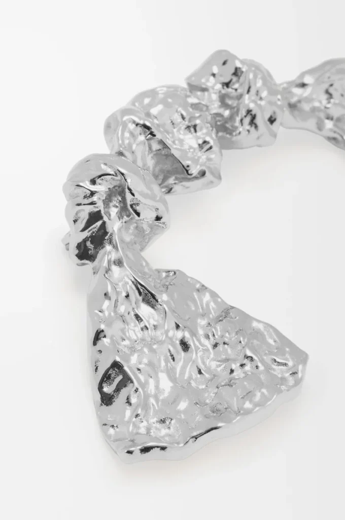 Broche BoWED Tie en plata de ley Plata Broche BoWED Tie en plata de ley Plata