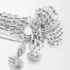 Broche con forma de perro salchicha Plata Broche con forma de perro salchicha Plata