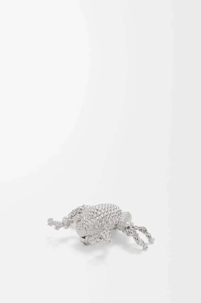 Broche rana Plata Broche rana Plata