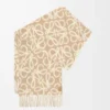 Bufanda Anagram en mezcla de alpaca y lana Beige/Blanco Bufanda Anagram en mezcla de alpaca y lana Beige/Blanco