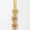 Cadena de donuts en piel de becerro Silk Beige Cadena de donuts en piel de becerro Silk Beige
