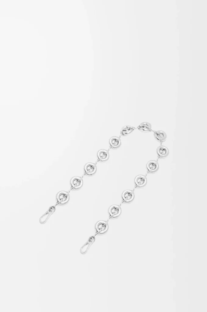 Cadena gruesa tipo donut Plata Cadena gruesa tipo donut Plata