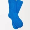 Calcetines de algodón Azul