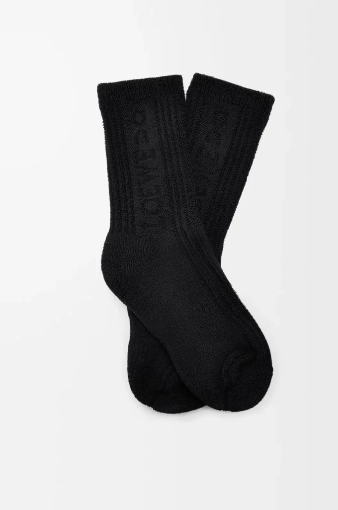 Calcetines de algodón Negro