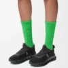 Calcetines de algodón Verde