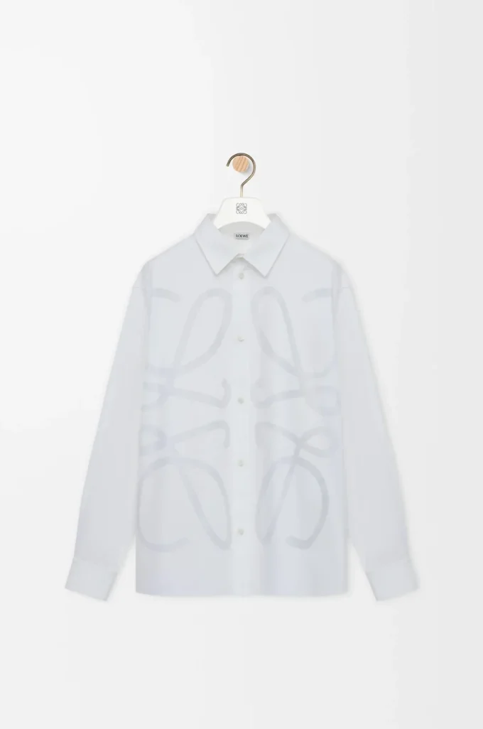 Camisa Anagram de algodón Blanco Camisa Anagram de algodón Blanco