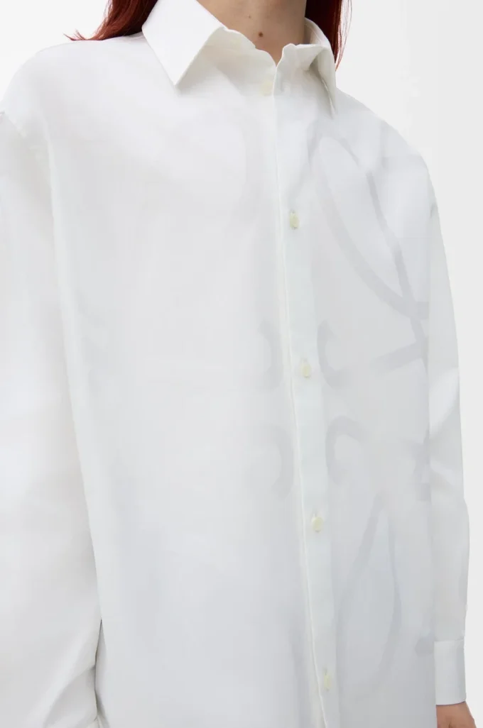 Camisa Anagram de algodón Blanco Camisa Anagram de algodón Blanco