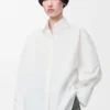 Camisa capa de algodón Blanco Camisa capa de algodón Blanco