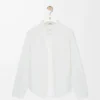 Camisa de algodón blanco Camisa de algodón blanco
