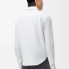 Camisa de algodón blanco Camisa de algodón blanco