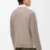Camisa híbrida de algodón y lana Blanco/Beige Camisa híbrida de algodón y lana Blanco/Beige