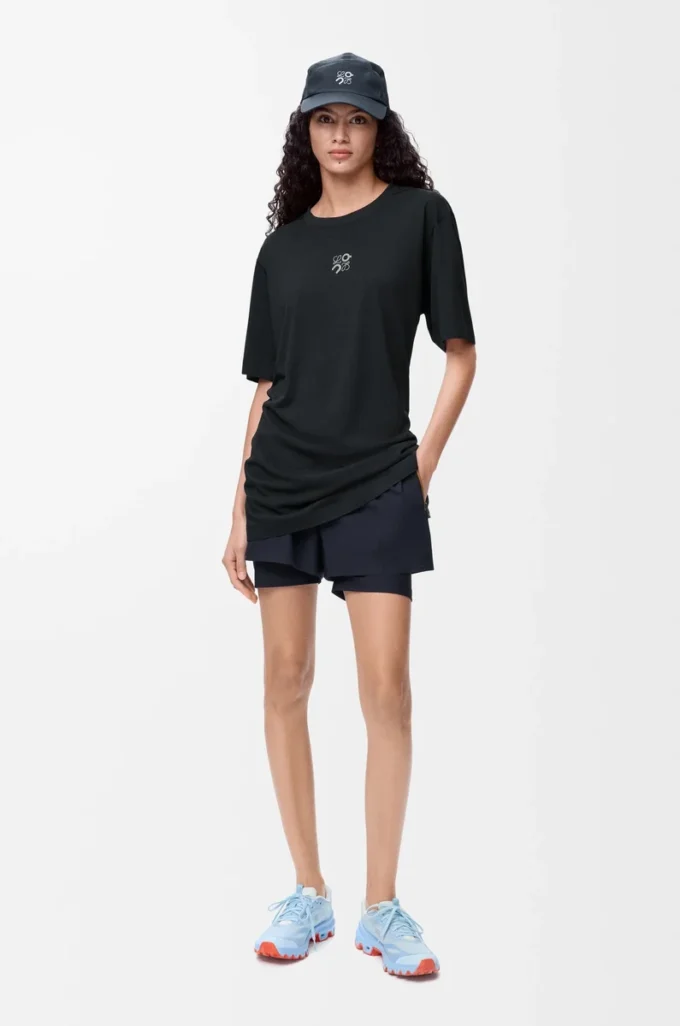 Camiseta Active en jersey técnico Negro Camiseta Active en jersey técnico Negro