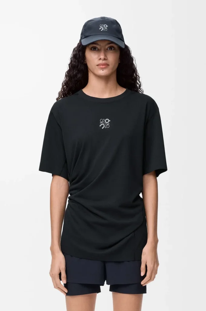 Camiseta Active en jersey técnico Negro Camiseta Active en jersey técnico Negro