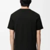 Camiseta de corte holgado en algodón negro/multicolor Camiseta de corte holgado en algodón negro/multicolor