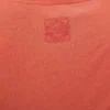 Camiseta de corte recto de algodón Naranja Camiseta de corte recto de algodón Naranja