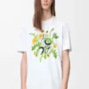 Camiseta deportiva de punto técnico blanco