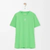 Camiseta deportiva en jersey técnico Verde Camiseta deportiva en jersey técnico Verde