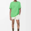 Camiseta deportiva en jersey técnico Verde Camiseta deportiva en jersey técnico Verde