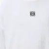 Camiseta oversize de manga larga de algodón blanco Camiseta oversize de manga larga de algodón blanco