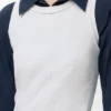 Camiseta sin mangas con anagrama en viscosa elástica Blanca Camiseta sin mangas con anagrama en viscosa elástica Blanca