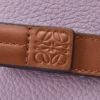 Cartera compacta con cremallera en piel de becerro granulada suave Dirty Mauve/Squirrel Cartera compacta con cremallera en piel de becerro granulada suave Dirty Mauve/Squirrel
