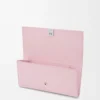 Cartera continental Anagram en piel de becerro granulada Blossom Cartera continental Anagram en piel de becerro granulada Blossom