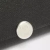 Cartera continental Pebble en piel de becerro mini grano. Negro Cartera continental Pebble en piel de becerro mini grano. Negro