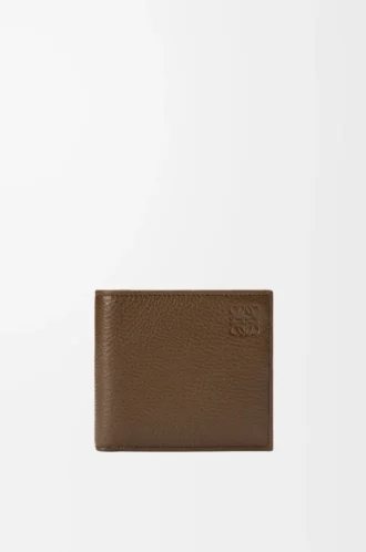 Cartera doble para monedas en piel de ciervo Tundra