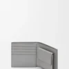 Cartera plegable para monedas Puzzle en piel de becerro clásica, color marrón invierno/gris ceniza. Cartera plegable para monedas Puzzle en piel de becerro clásica, color marrón invierno/gris ceniza.