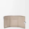 Cartera vertical pequeña Pebble en piel de becerro granulada color arcilla Cartera vertical pequeña Pebble en piel de becerro granulada color arcilla