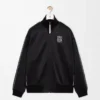 Chaqueta de chándal en jersey técnico Negro Chaqueta de chándal en jersey técnico Negro