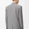 Chaqueta de lana gris Chaqueta de lana gris