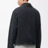 Chaqueta de trabajo en denim Negro Chaqueta de trabajo en denim Negro