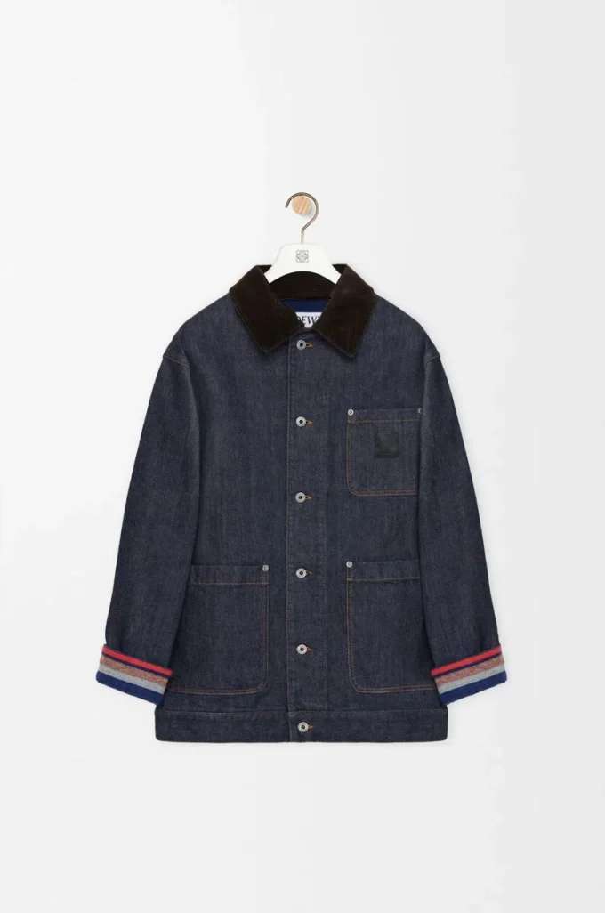 Chaqueta en denim Raw Denim/Azul Chaqueta en denim Raw Denim/Azul