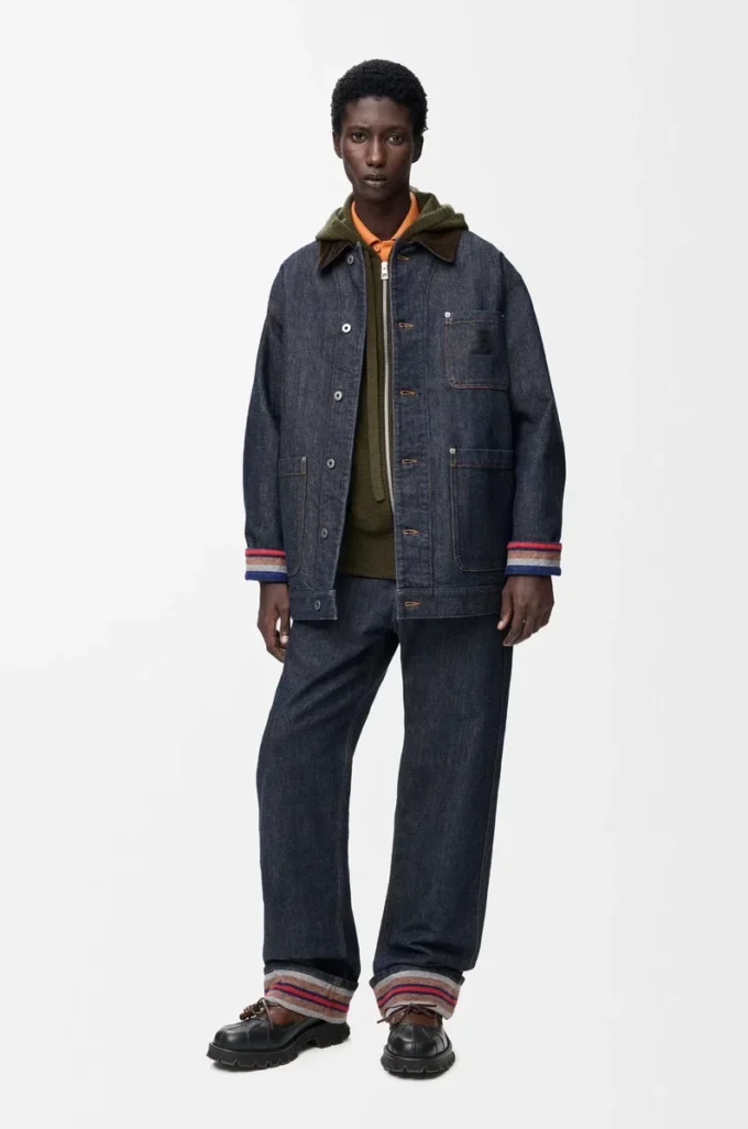 Chaqueta en denim Raw Denim/Azul Chaqueta en denim Raw Denim/Azul